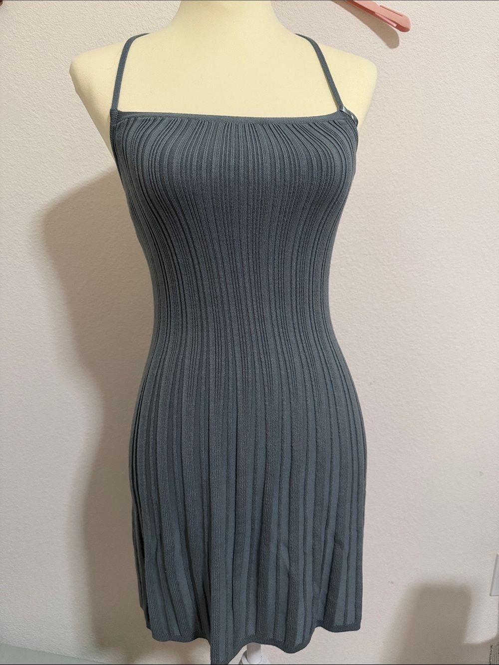 ✨NWT Abercrombie& Fitch Knit Dress - Slate Blue✨